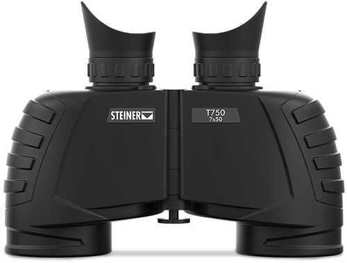 Steiner T750 Tactical 7X 50mm 356 ft @ 1000 yds FOV Black Rubber Armor Binocular