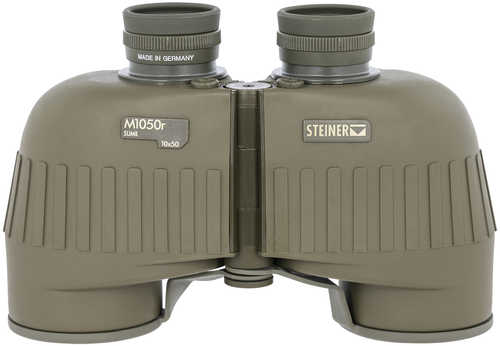 Steiner M1050 R/LPF 10X 50mm SUMR Military Ranging Reticle Black Rubber Armor Binocular