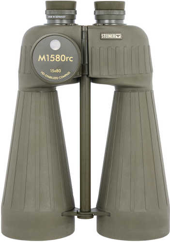 Steiner M1580 Reticle & Compass Binocular 15X80mm Range Finding Green