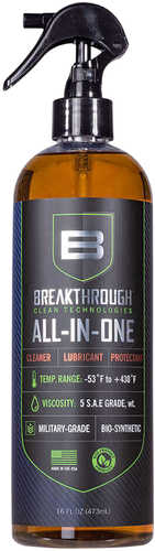 Breakthrough Clean 16Oz All-In-One Cleaner/Lubricant/Protectant 16 Oz Spray Bottle