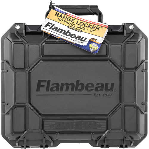 Flambeau Range Locker HD Pistol Case 13In 2Pk