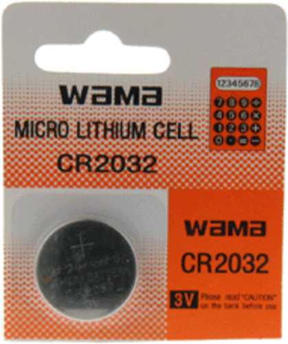 WAMA 3.0 V Cr-2032 Lithium Coin Cell Batteries