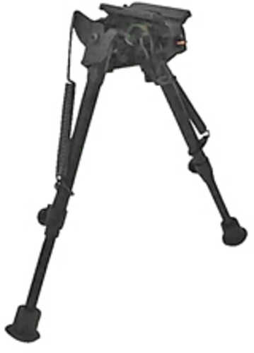 Harris Bipods S-L2 SL 2 Self-Leveling Legs, Made Of Steel/Aluminum With Black Anodized Finish, 9-13" Vertical Adjustment