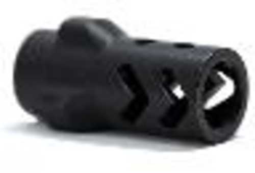 Angstadt Arms Muzzle Brake 3 Lug 9MM 1/2x36 Threads 1.42" Length Nitride Finish Black Color AA093LDC36