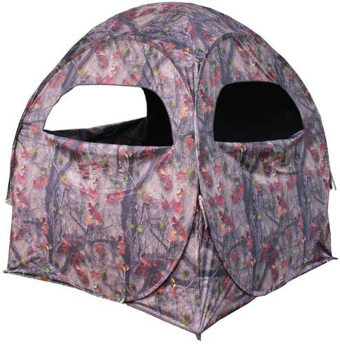 HME HME-SS75 Spring Steel 75 Pop Up Ground Blind Polyester Fabric 58"X58"X57"