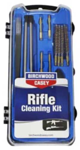 Birchwood Casey RIFCLN-Ki Rifle Cleaning Kit Multi-Caliber 21 Pieces