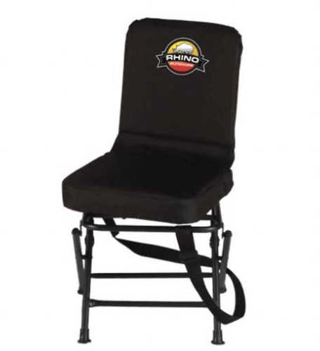Rhino Blind Foldable Swivel Chair Black