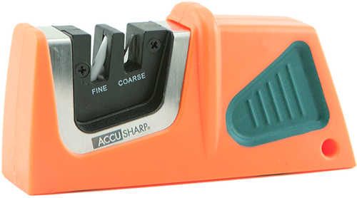 Accusharp Compact Pull-Through Sharpener Diamond Tungsten Carbine Fine Orange/Green
