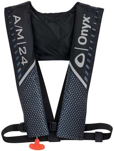 Onyx A/M 24 Automatic/Manual Inflatable PFD - Black
