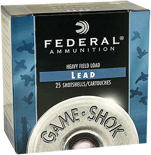 12 Ga 2-3/4" Lead #4 1-1/8 oz 25 Rds Federal Ammo-img-0