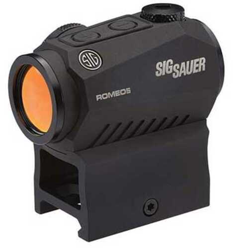 Sig Sauer Electro-Optics SOR52001 Romeo5 1x 20mm Obj Eye Relief 2 MOA Black