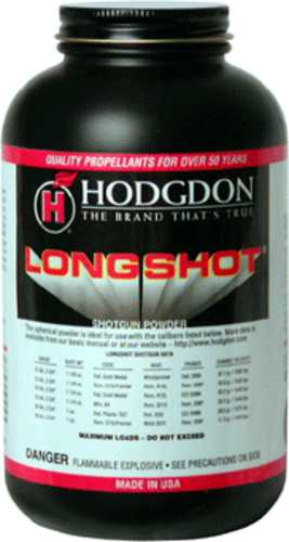 Hodgdon Powder Long Shot 1Lb Smokeless
