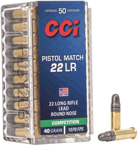 22 Long Rifle 40 Grain Soft Point 50 Rounds CCI Ammunition