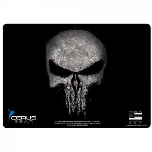 Cerus Gear 3mm Promats 12" x 17" Reaper Black Distress
