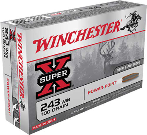 243 Win 100 Grain 20 Rds Winchester Ammo-img-0
