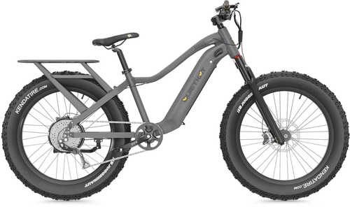 QuietKat Ranger Bike Charcoal Small Under 5'6"/Shimano 7-speed/1000 Watt Hub-Drive Motor