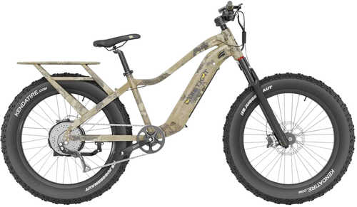 QuietKat Ranger Bike Veil Poseidon Camo Medium 5'6" To 6'/Shimano 7-Speed/750 Watt Hub-Drive Motor