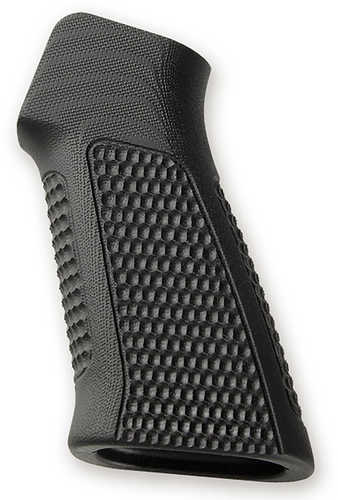 Hogue 13139 Piranha Ar Pistol Grip Made Of G10 With Black Checkered Finish For Ar-15, M16