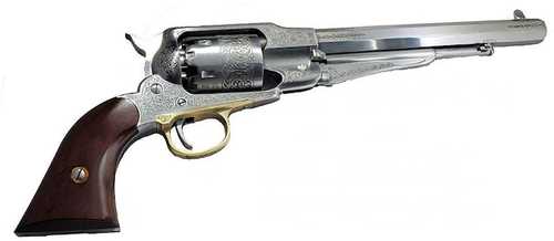 Uberti 1858 Remington White Steel Engraved-img-0