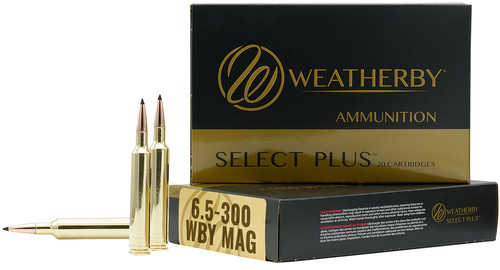 6.5-300 Weatherby Mag 140 Grain nosler AccuBond 20 Rounds Ammunition Magnum