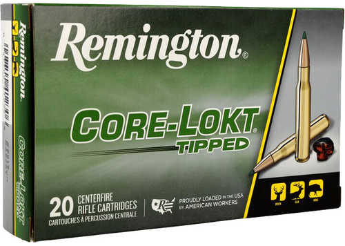 Remington Ammunition 29019 Core-Lokt Tipped 270 Win 130 Gr 3080 Fps (CLT) 20 Bx/10 Cs