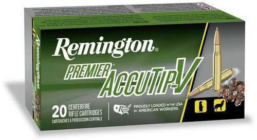 Remington Accutip-V Rifle Ammunition .224 Valkyrie 60Gr PSP 3300 Fps 20/ct