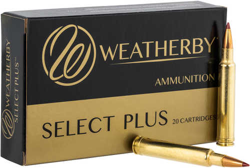 Weatherby Select Plus Hornady ELD-X Rifle Ammunition .300 Wby Mag 200Gr 3000 Fps 20/ct
