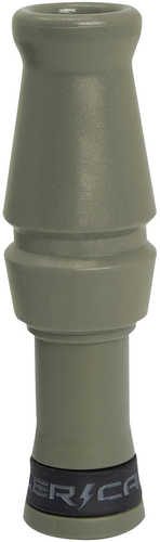 Power Calls 21261 Impact Open Call Single Reed Attracts Mallards OD Green Polycarbonate/Acrylic