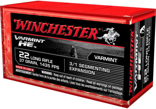 22 Long Rifle 37 Grain 50 Rds Winchester Ammo-img-0