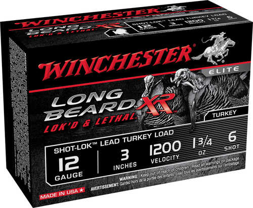 Winchester 12 Gauge 3" Chamber 1.75 oz #6 Shot 10 Rounds