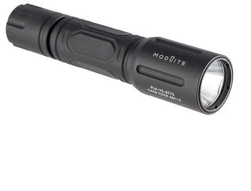 Modlite Systems PLHV2 Handheld LED Flashlight 1350 Lumens 18650 Battery Model: PLHV2-650-HH-BL
