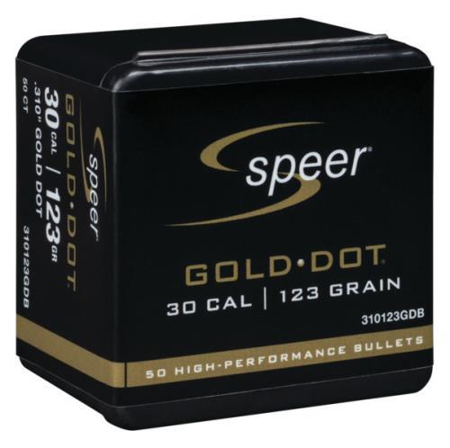 Speer Gold Dot .310 Bullet 123 Gr. 50/Bx