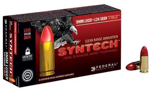 9mm Luger 124 Grain Syntech 50 Rounds Federal Ammunition