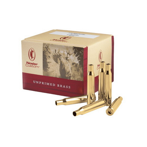 Nosler Custom Unprimed Brass For 7MM Remington Magnum Md: 10185