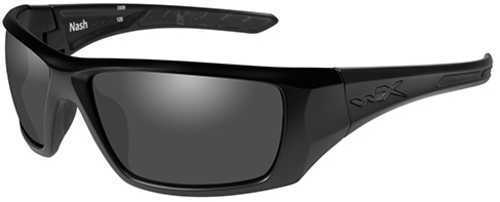 Wiley X Nash Sunglasses - Smoke Grey Lens Matte Black Frame Ops