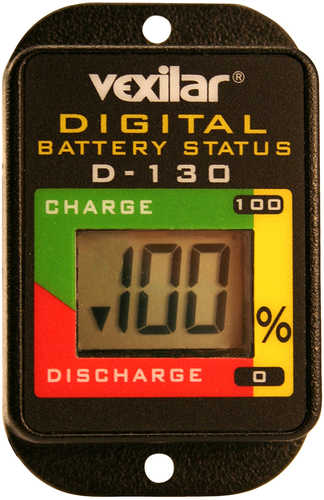 Vexilar Digital Battery Status Gauge