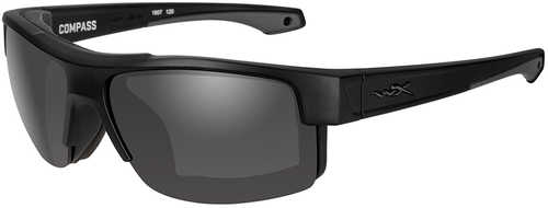Wiley X Compass Sunglasses - Grey Lens - Matte Black Frame