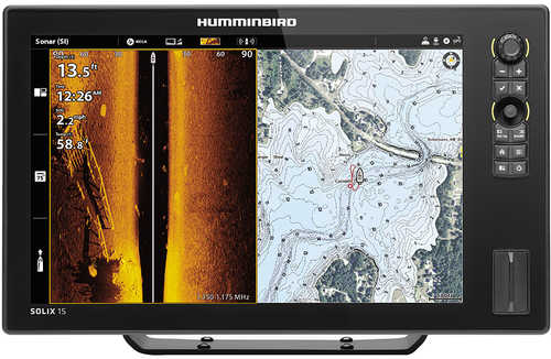 Humminbird SOLIX™ 15 CHIRP MEGA SI Fishfinder/GPS Combo G2 *Display Only