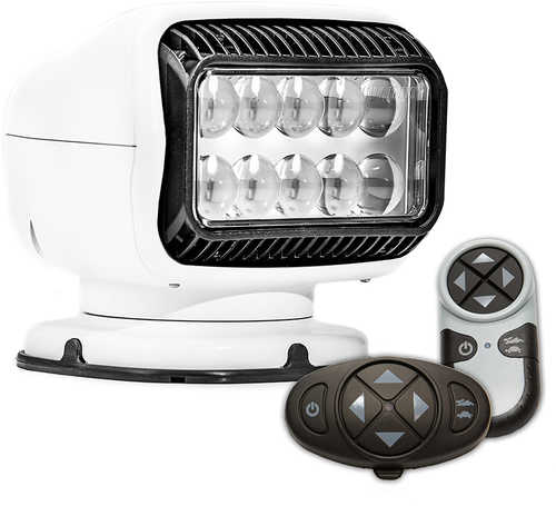 Golight GT LED Permanent Mount w Dual Wireless Remotes White