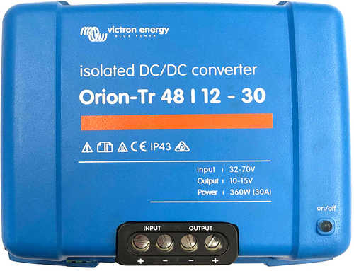 Victron Orion-TR DC-DC Converter - 48 VDC to 12 30AMP Isolated
