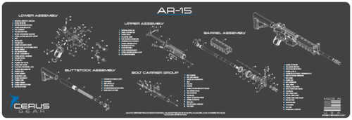 Cerus Gear Ar-15 Schematic Gray-img-0
