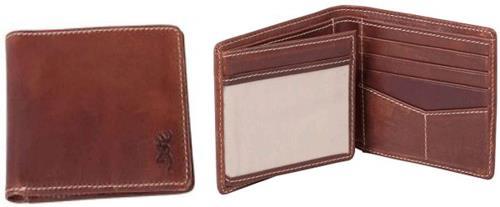 Browning Leather Bi-fold Wallet Tan