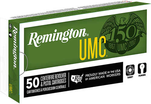 Remington UMC Handgun Ammo 38 Special 130 Grain FMJ 50 Rounds Model: 23730