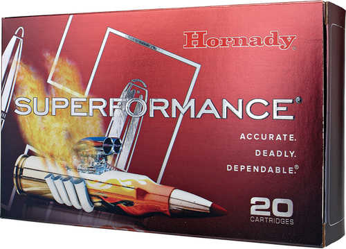 Hornady Superformance Rifle Ammo 25-06 Remington 117 Grain Super Shock Tip 20 Rounds