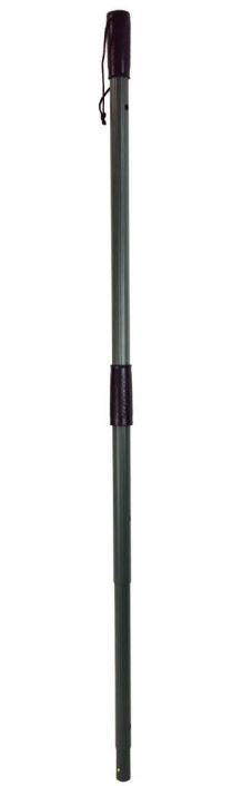 O&H Telescopic Push Pole 120In 3-Section Olive Drab Green