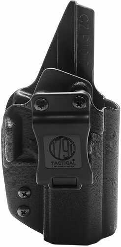 1791 Gunleather Tactical Kydex Inside Waistband Holster Right Hand Black Fits CZ P10 TAC-IWB-CZP10-BLK-R
