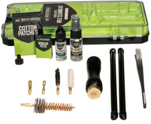 Breakthrough Clean Technologies Vision Series Cleaning Kit For AR10 Includes Rod Sections Hard Bristle Nylon