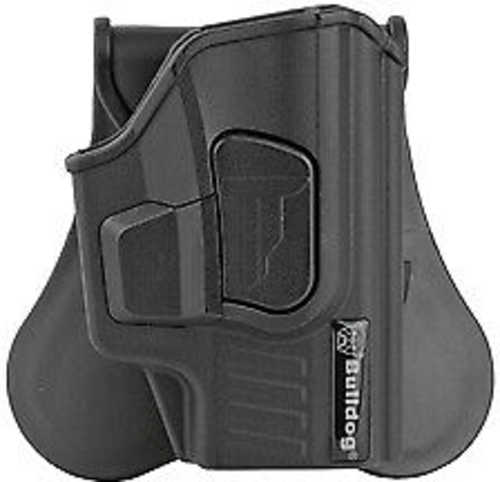 Bulldog Cases Rapid Release Paddle Holster Right Hand Fits Sig P365 Series Black Polymer RR-P365