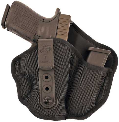 Desantis Gunhide M89Bad6Z0 Inner Piece 2.0 Black Nylon IWB Colt Officer for Glock 42,43 Right Hand