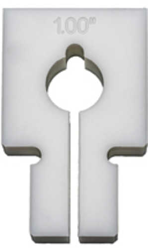 Energetic Armament VOX BLOX 1" Diameter Soft Jaw Tool for Clamping Suppressors High Density Plastic EA43